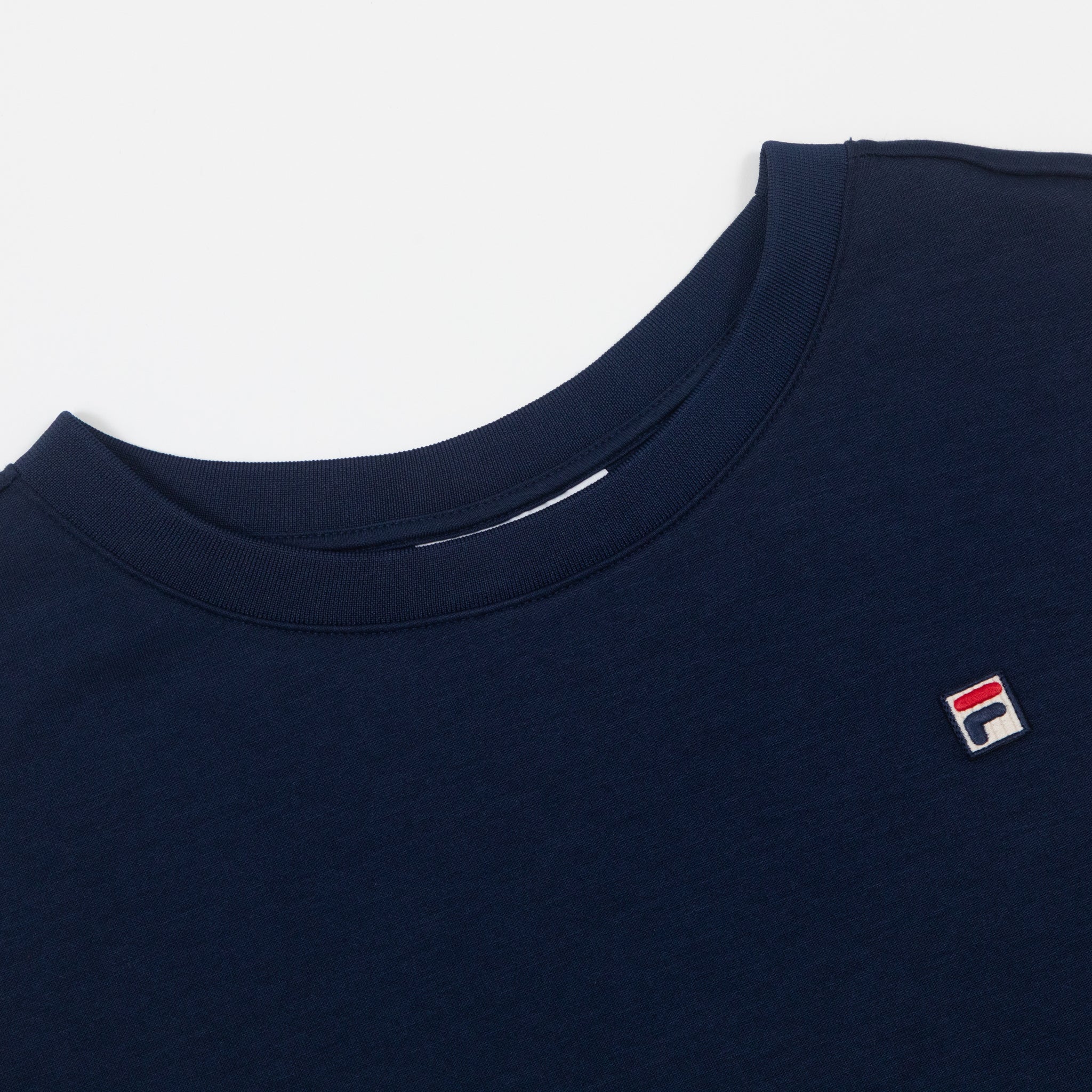 Womens FILA Sestri Wide Crew Neck Sweatshirt in NAVY