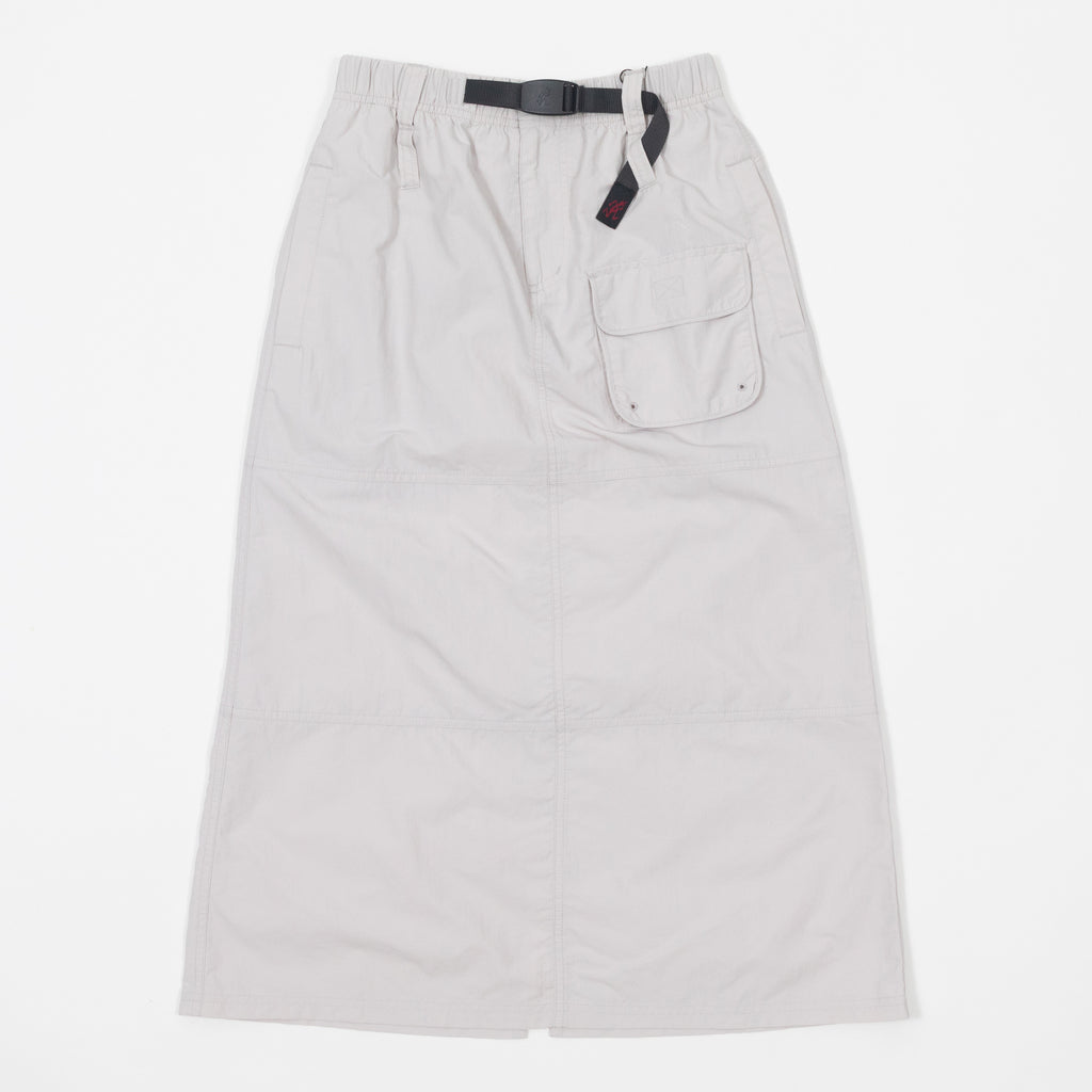Womens GRAMICCI Nylon Utility Skirt in ECRU