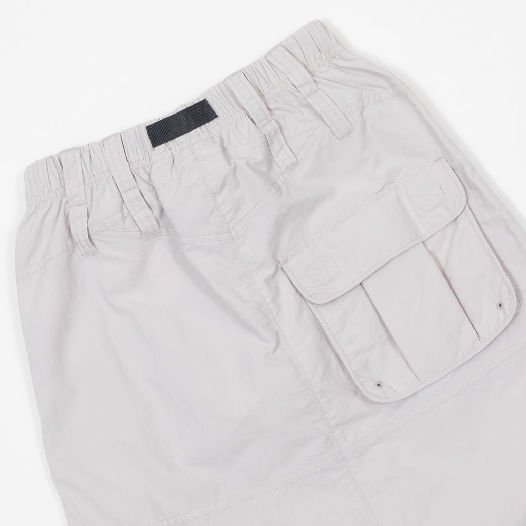 Womens GRAMICCI Nylon Utility Skirt in ECRU