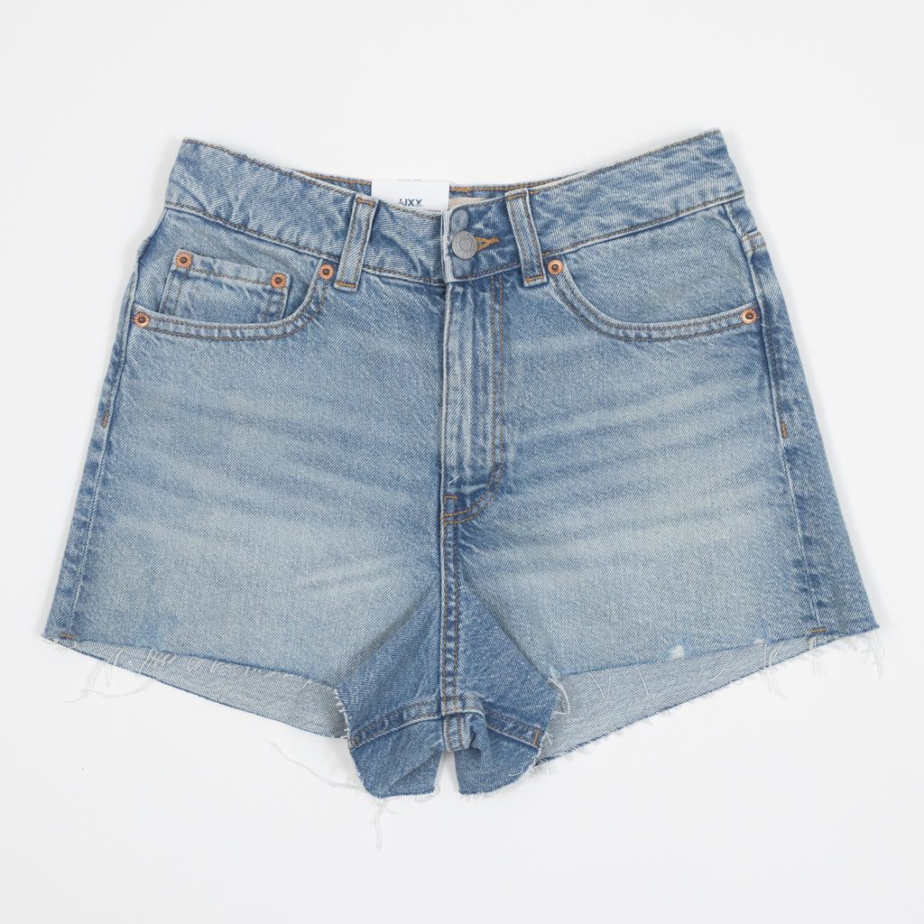 Womens JJXX Irina Denim Shorts in Blue