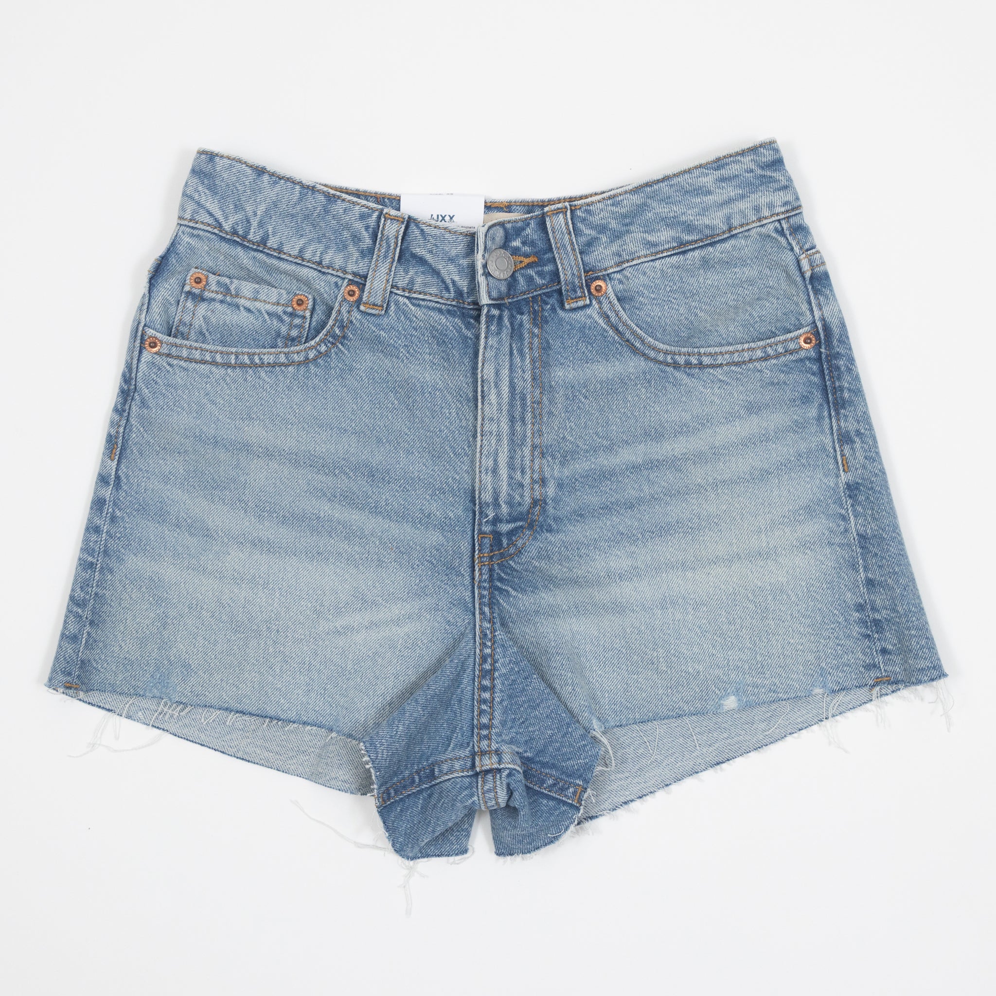 Womens JJXX Irina Denim Shorts in Blue