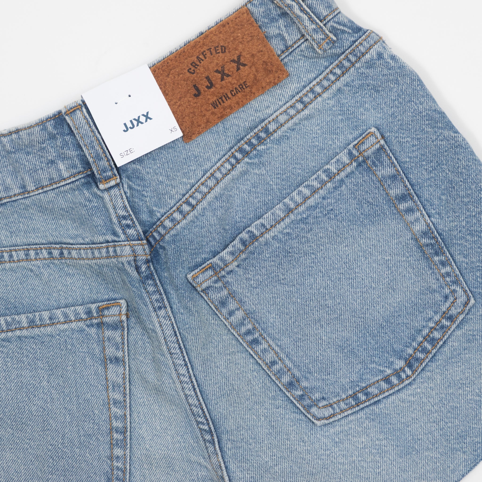 Womens JJXX Irina Denim Shorts in Blue