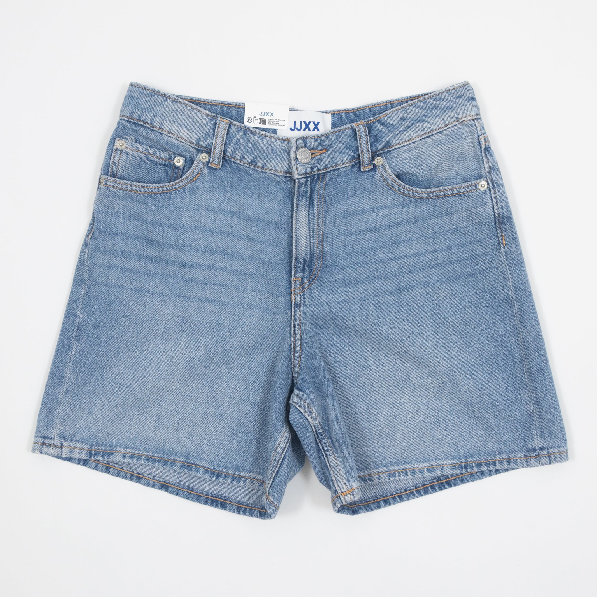 Womens JJXX Seville Denim Shorts in Blue