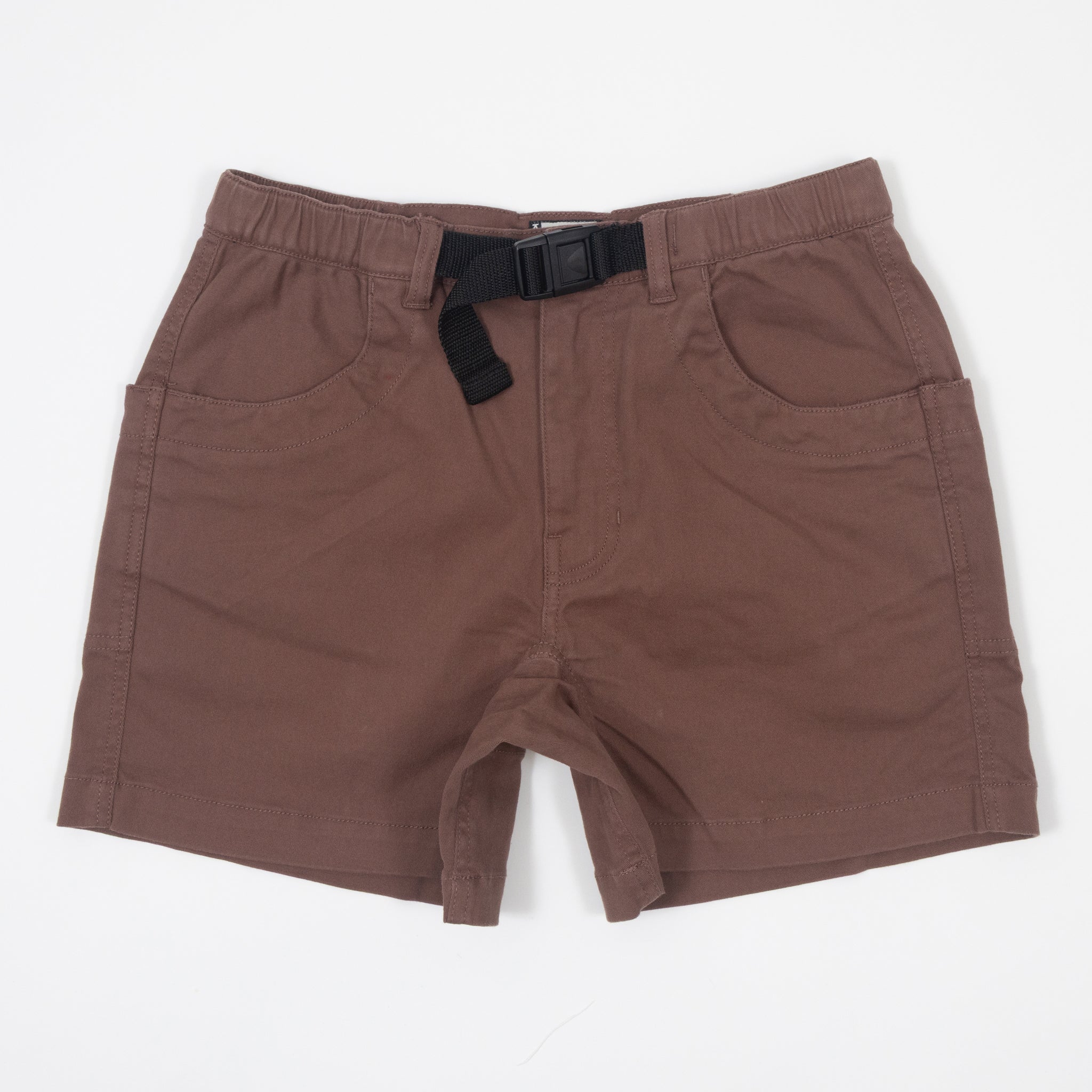 Womens KAVU Chilli Willa Shorts in CHOCOLATE