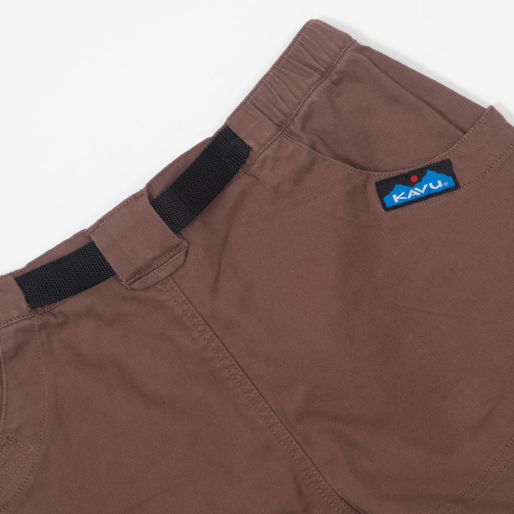 Womens KAVU Chilli Willa Shorts in CHOCOLATE