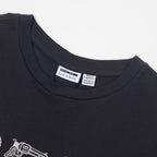 Womens NOISY MAY Aloha Graphic T-Shirt BLACK