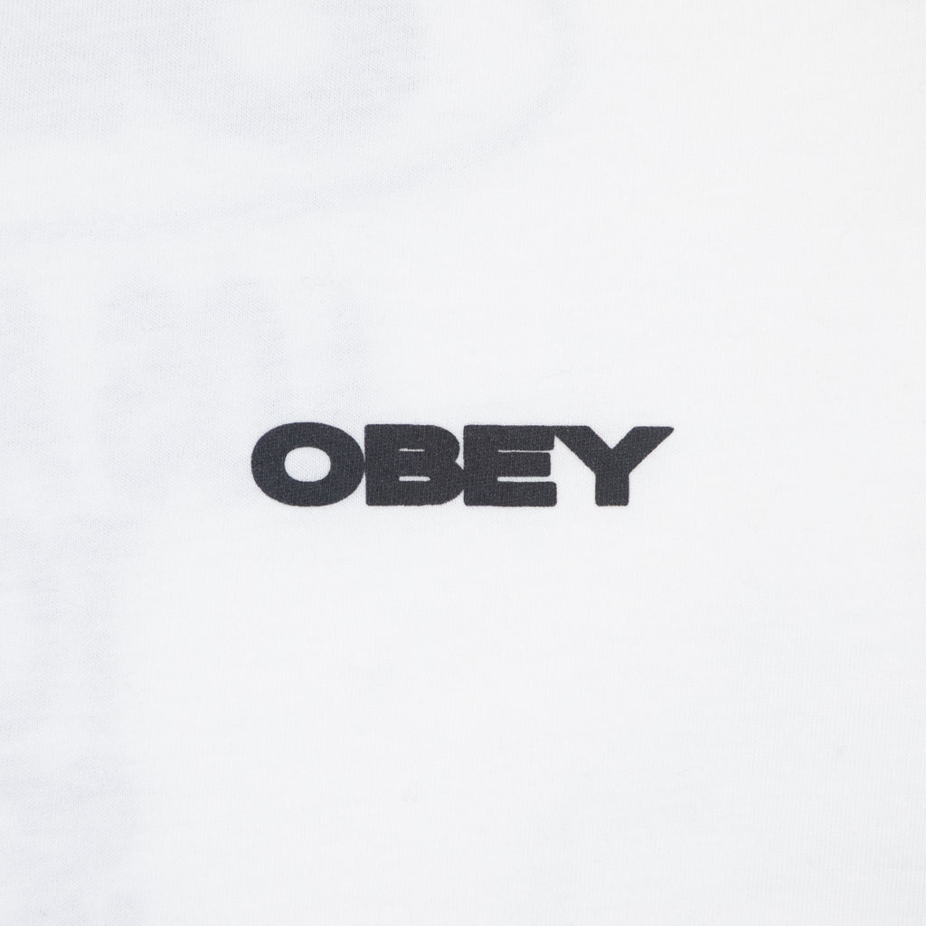 Womens OBEY Cities T-Shirt in WHITE