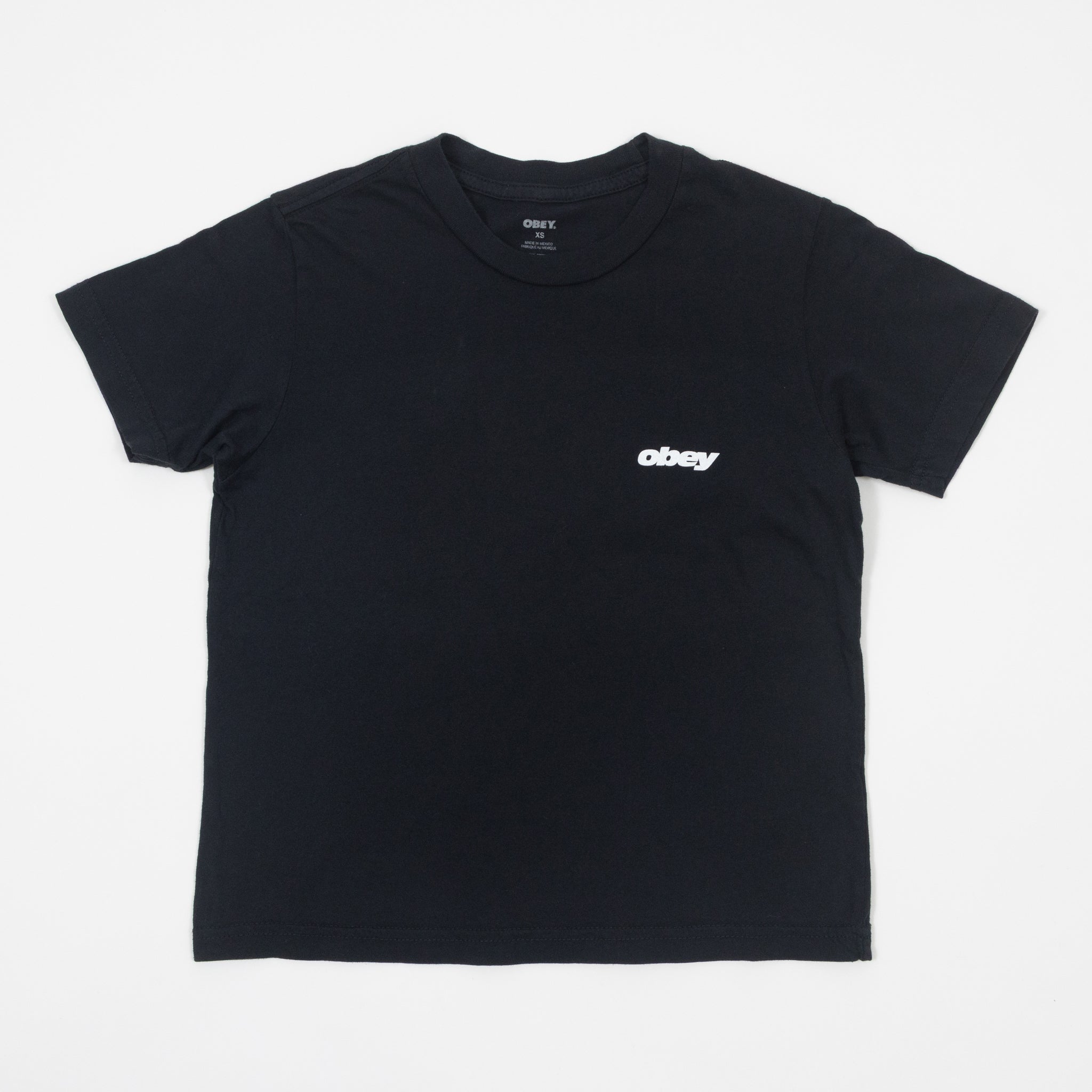 Womens OBEY Speed T-Shirt in DIGITAL BLACK