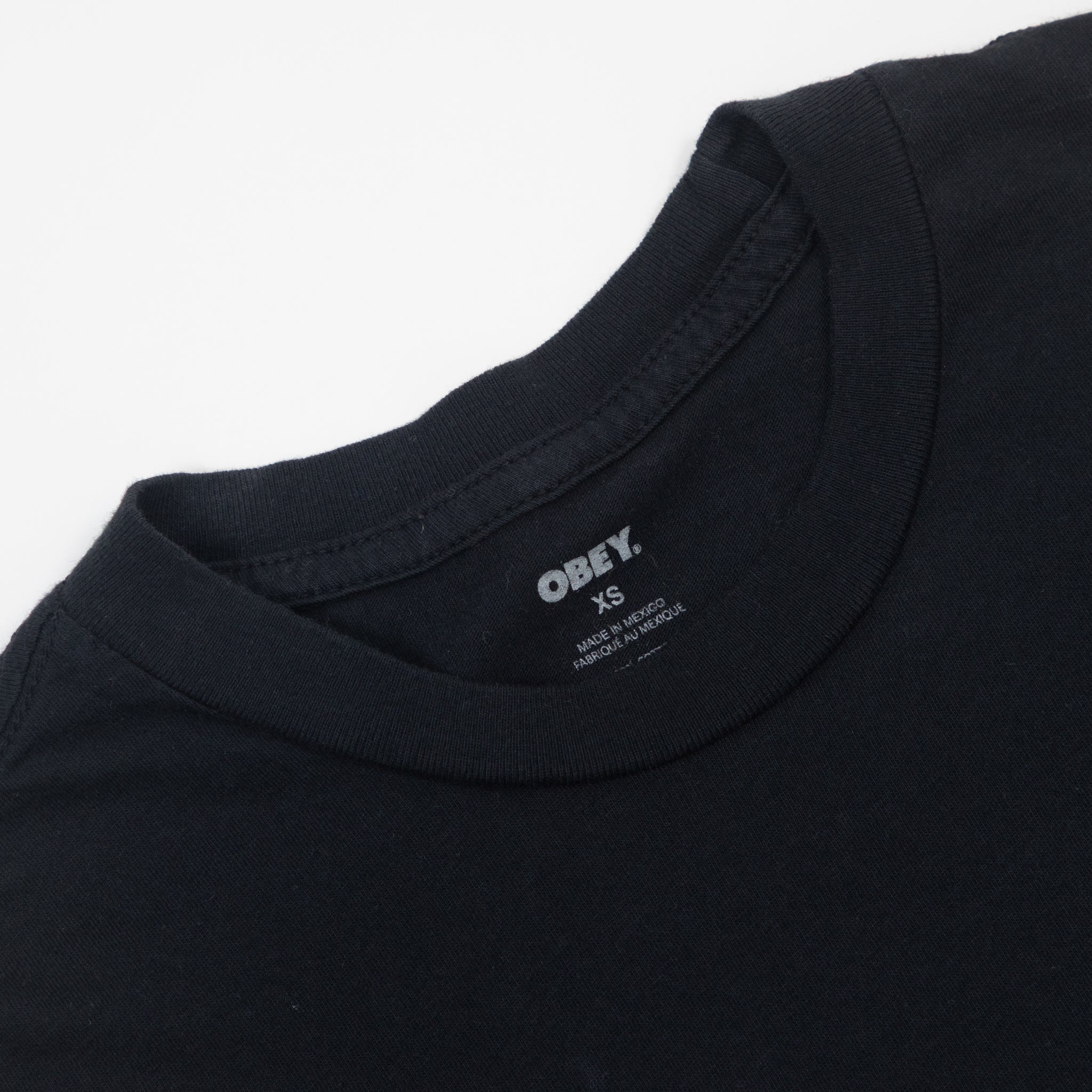 Womens OBEY Speed T-Shirt in DIGITAL BLACK