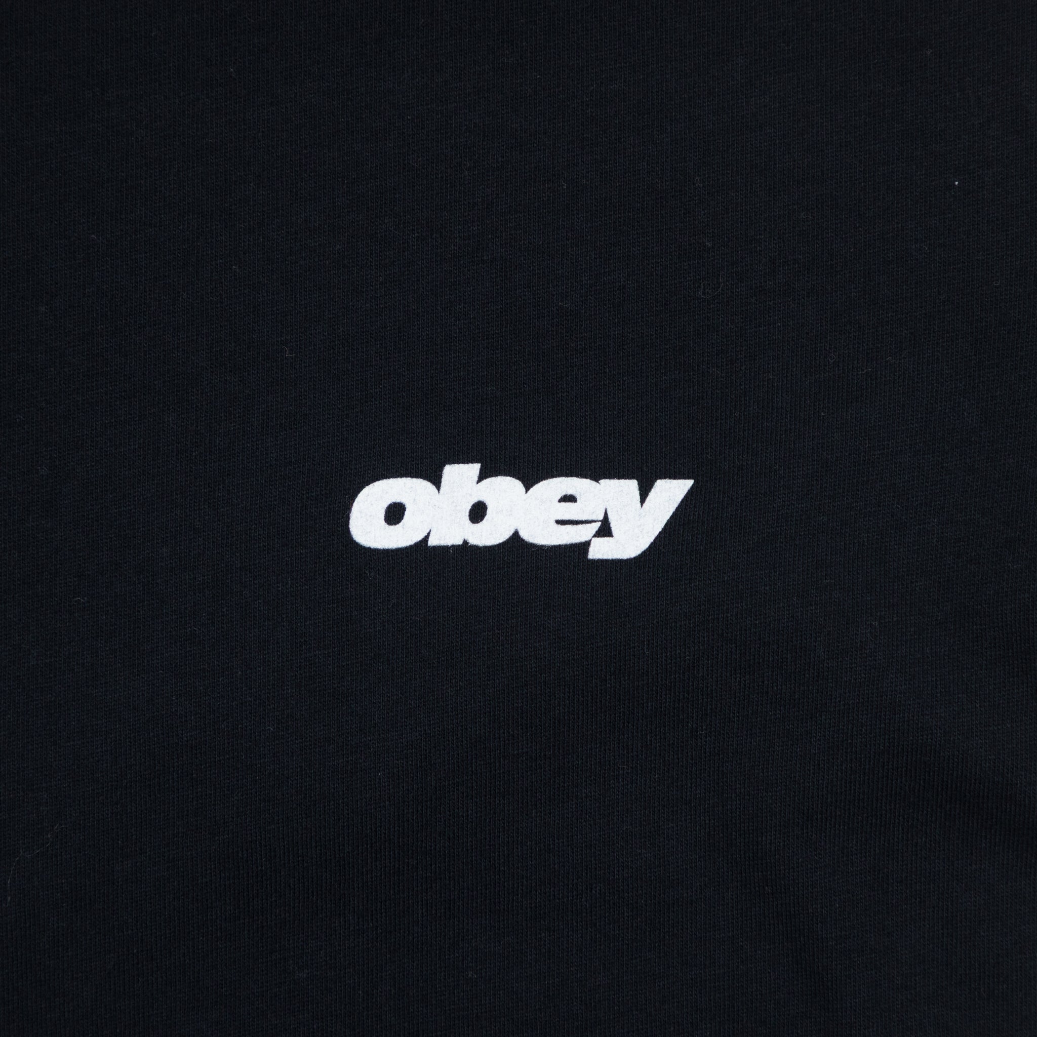 Womens OBEY Speed T-Shirt in DIGITAL BLACK