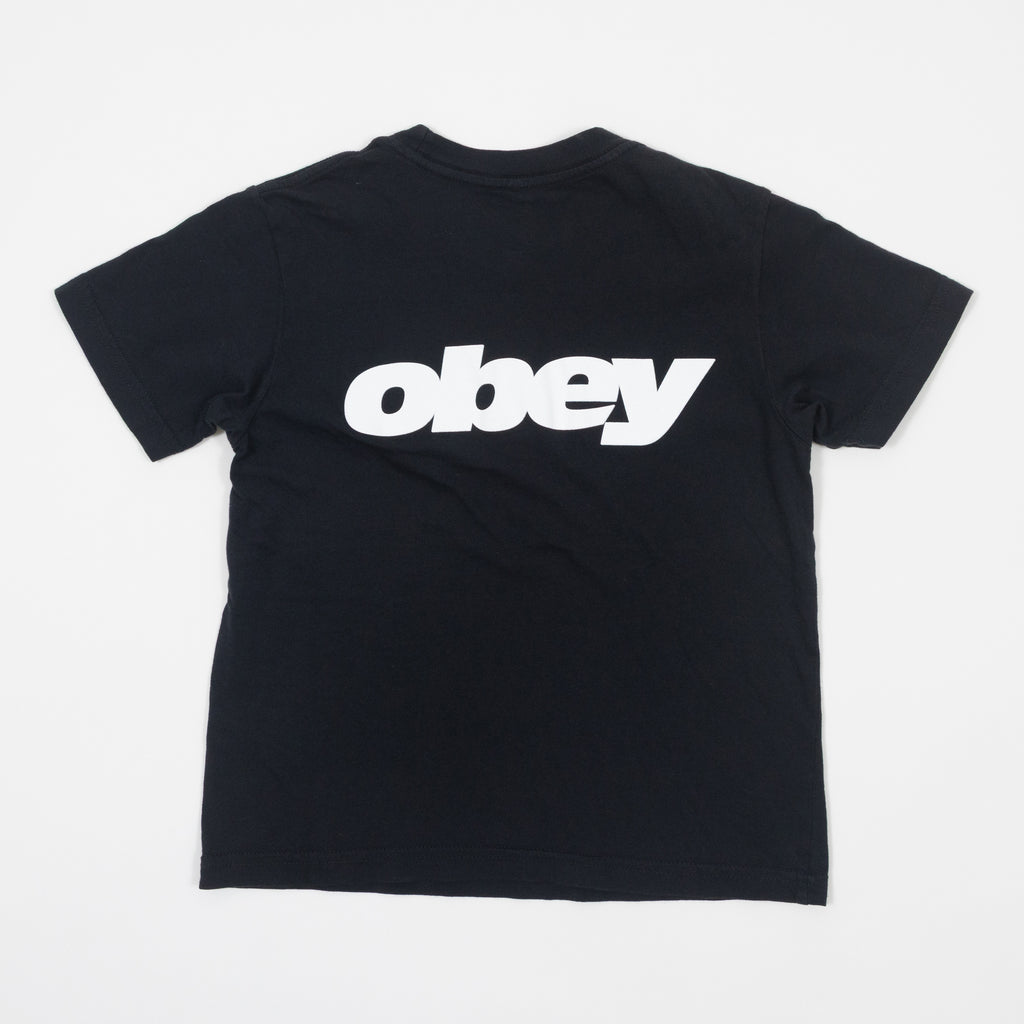 Womens OBEY Speed T-Shirt in DIGITAL BLACK