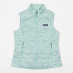 Womens PATAGONIA Nano Puff Vest in THIN ICE