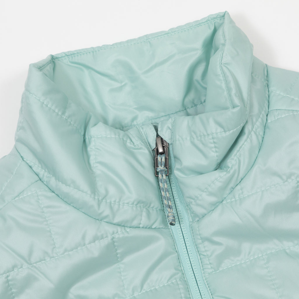 Womens PATAGONIA Nano Puff Vest in THIN ICE