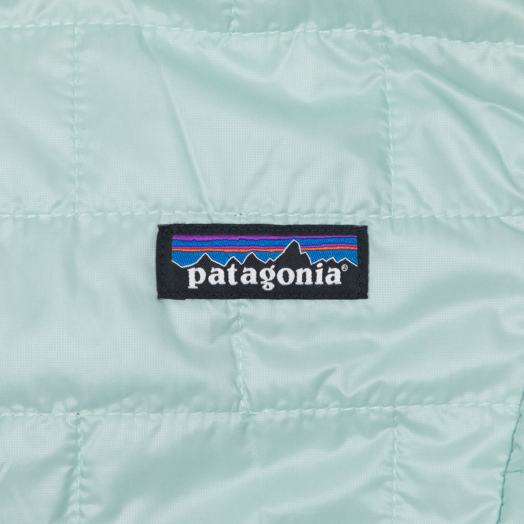 Womens PATAGONIA Nano Puff Vest in THIN ICE