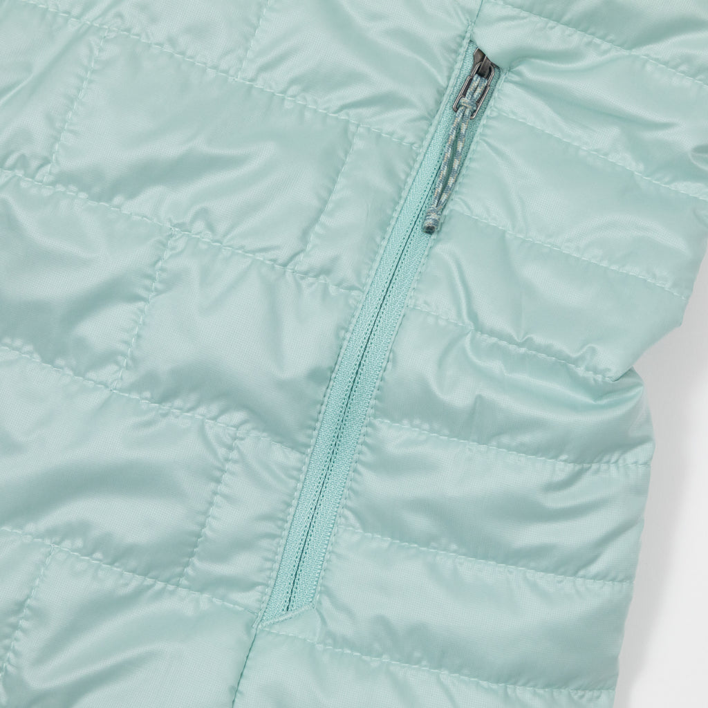 Womens PATAGONIA Nano Puff Vest in THIN ICE
