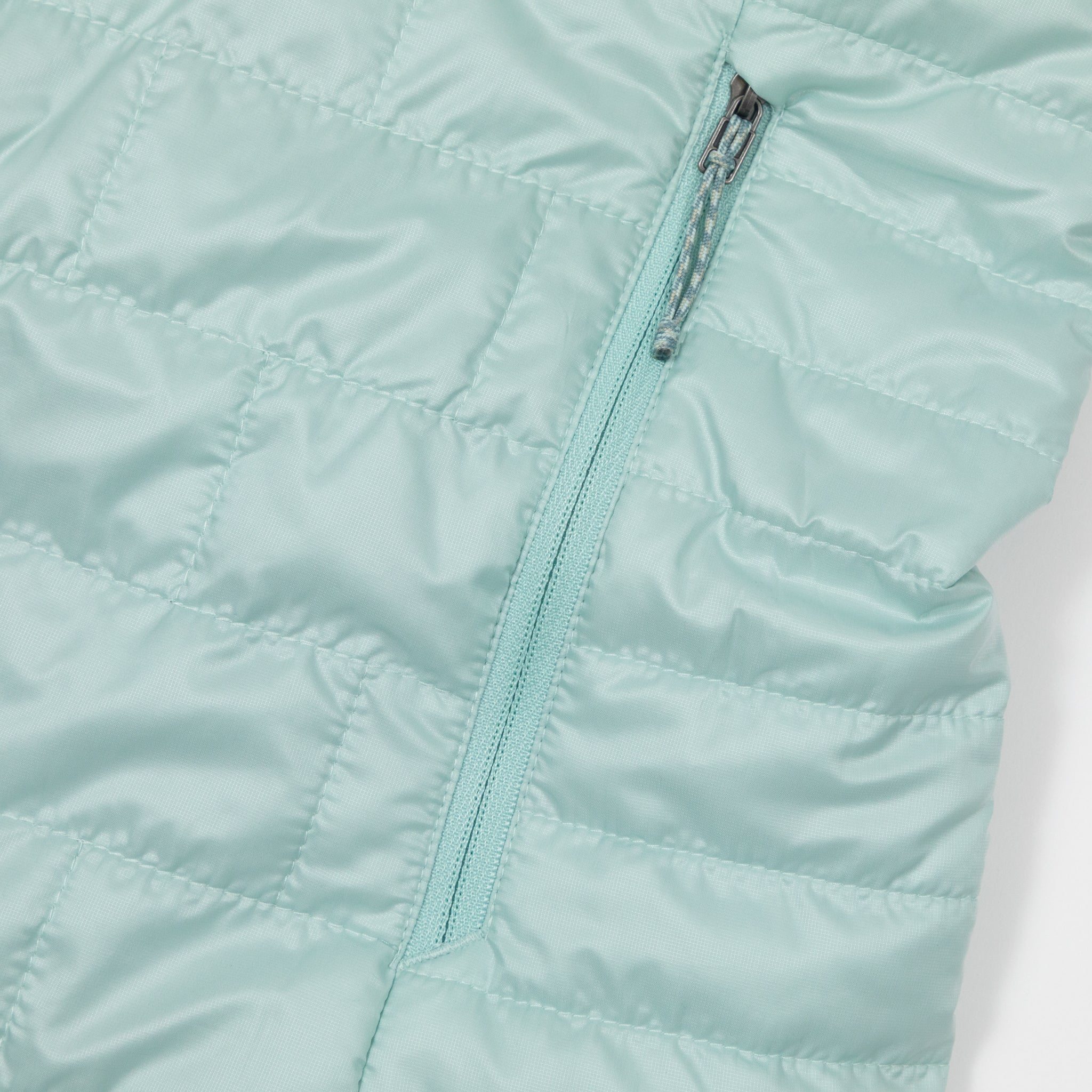 Womens PATAGONIA Nano Puff Vest in THIN ICE