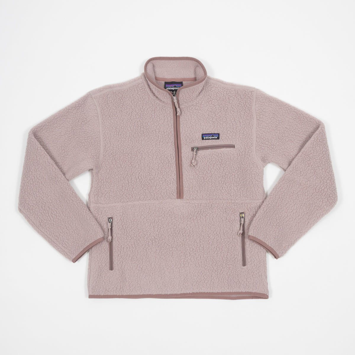 Womens PATAGONIA Retro Pile Marsupial in STINGRAY MAUVE