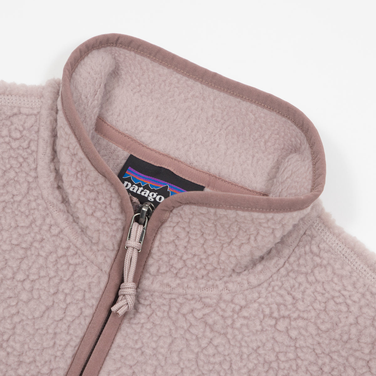 Womens PATAGONIA Retro Pile Marsupial in STINGRAY MAUVE