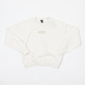 Womens PATAGONIA '95 Oval Logo Daily Crew in WOOL WHITE