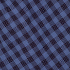Womens SANTA CRUZ Curved Strip Midi Dress in LAVENDER BLUE CHECK