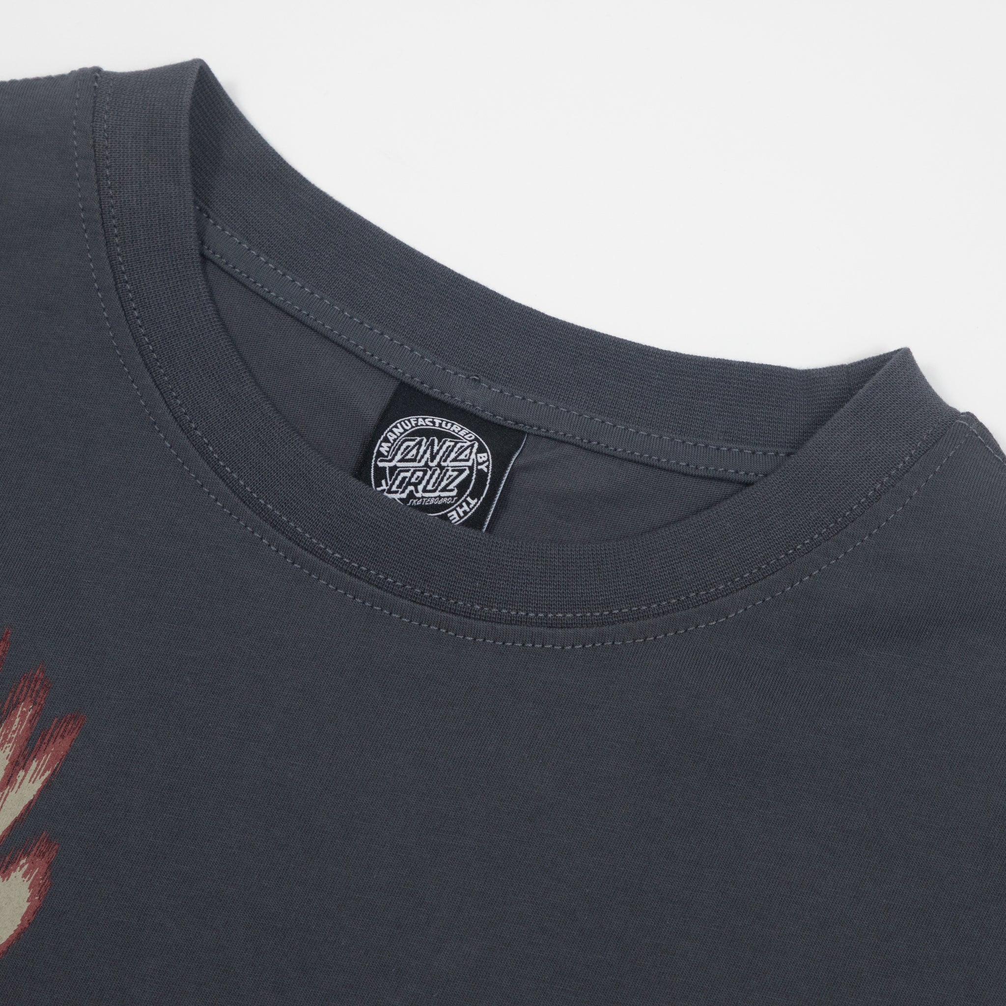 Womens SANTA CRUZ Dizzy Daisy T-Shirt in Grey