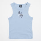 Womens SANTA CRUZ Dizzy Daisy Tank Top in Blue