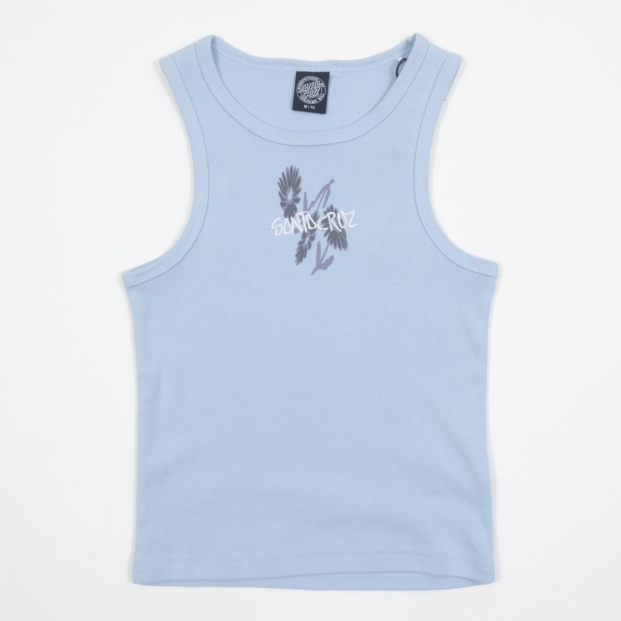 Womens SANTA CRUZ Dizzy Daisy Tank Top in Blue