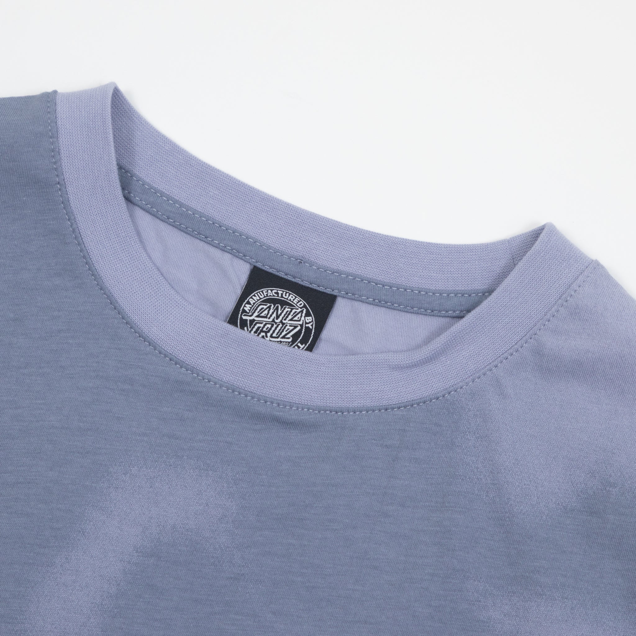 Womens SANTA CRUZ Dizzy Dot T-Shirt in Blue & Purple