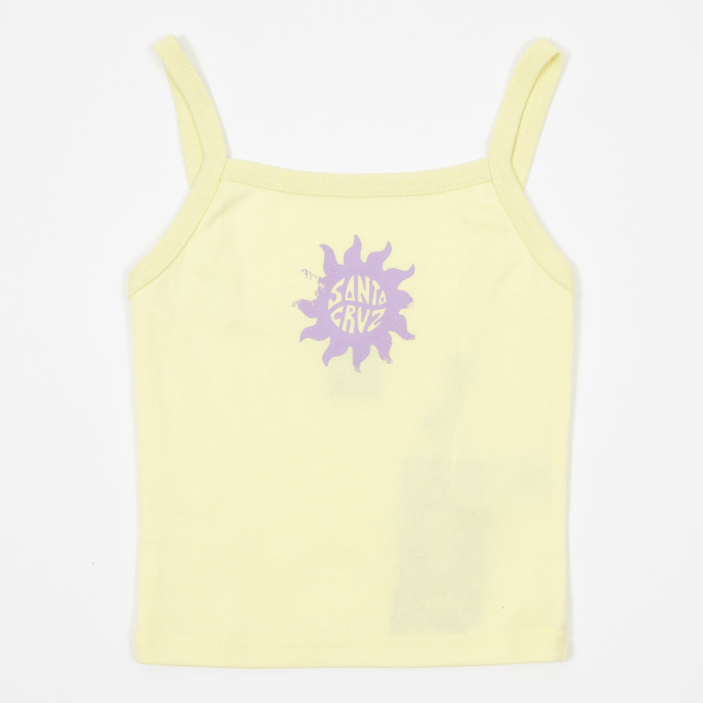 Womens SANTA CRUZ Sun Daze Vest in CELESTIAL YELLOW
