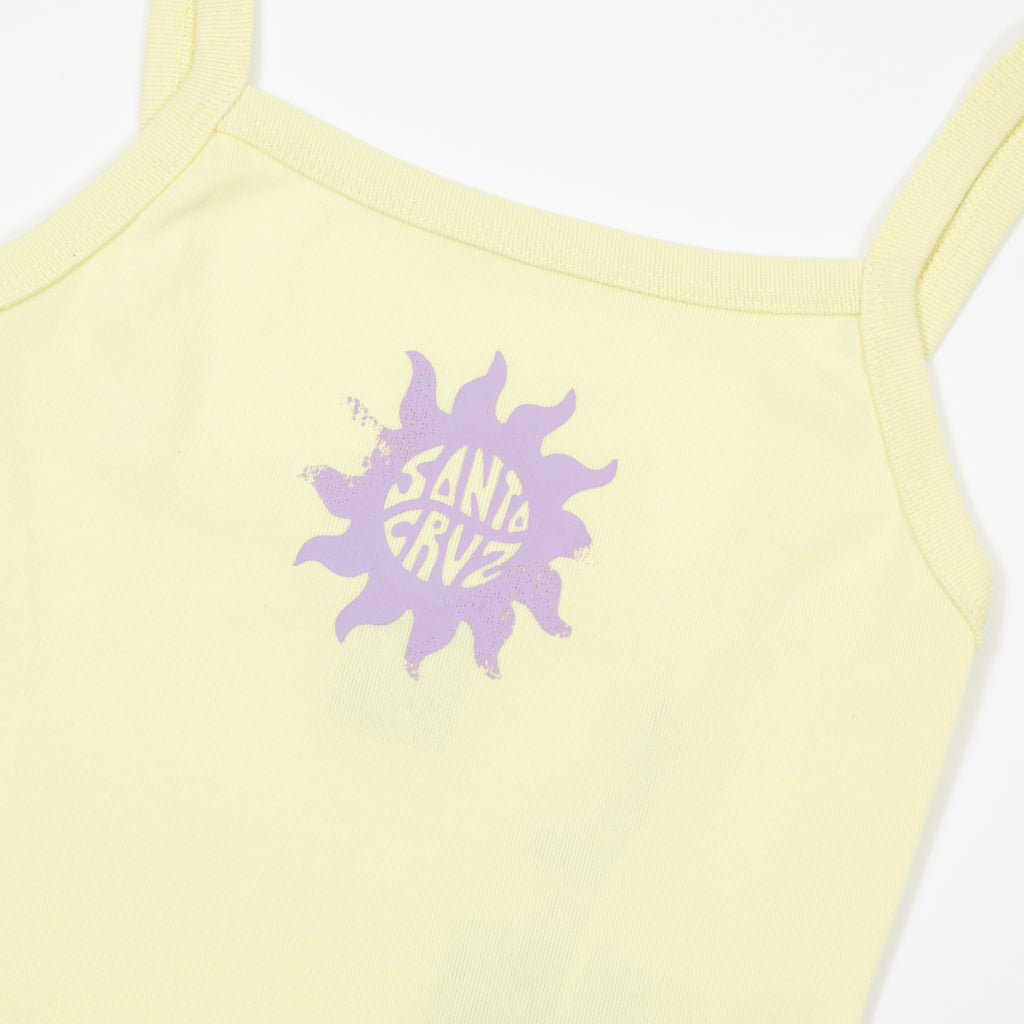 Womens SANTA CRUZ Sun Daze Vest in CELESTIAL YELLOW