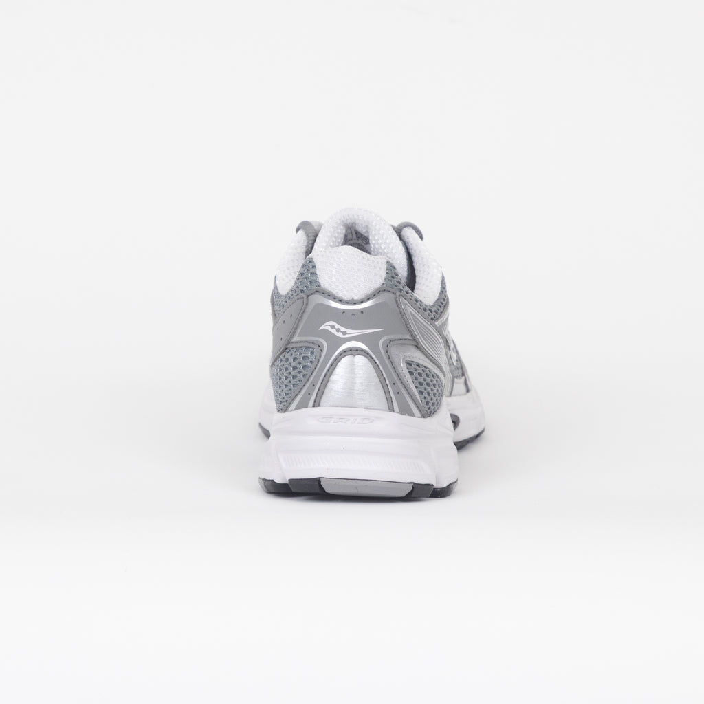 Womens SAUCONY Ride Millennium Trainers in GREY/SILVER