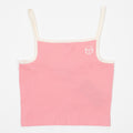 Womens SERGIO TACCHINI Flora Cropped Cami Top in Pink