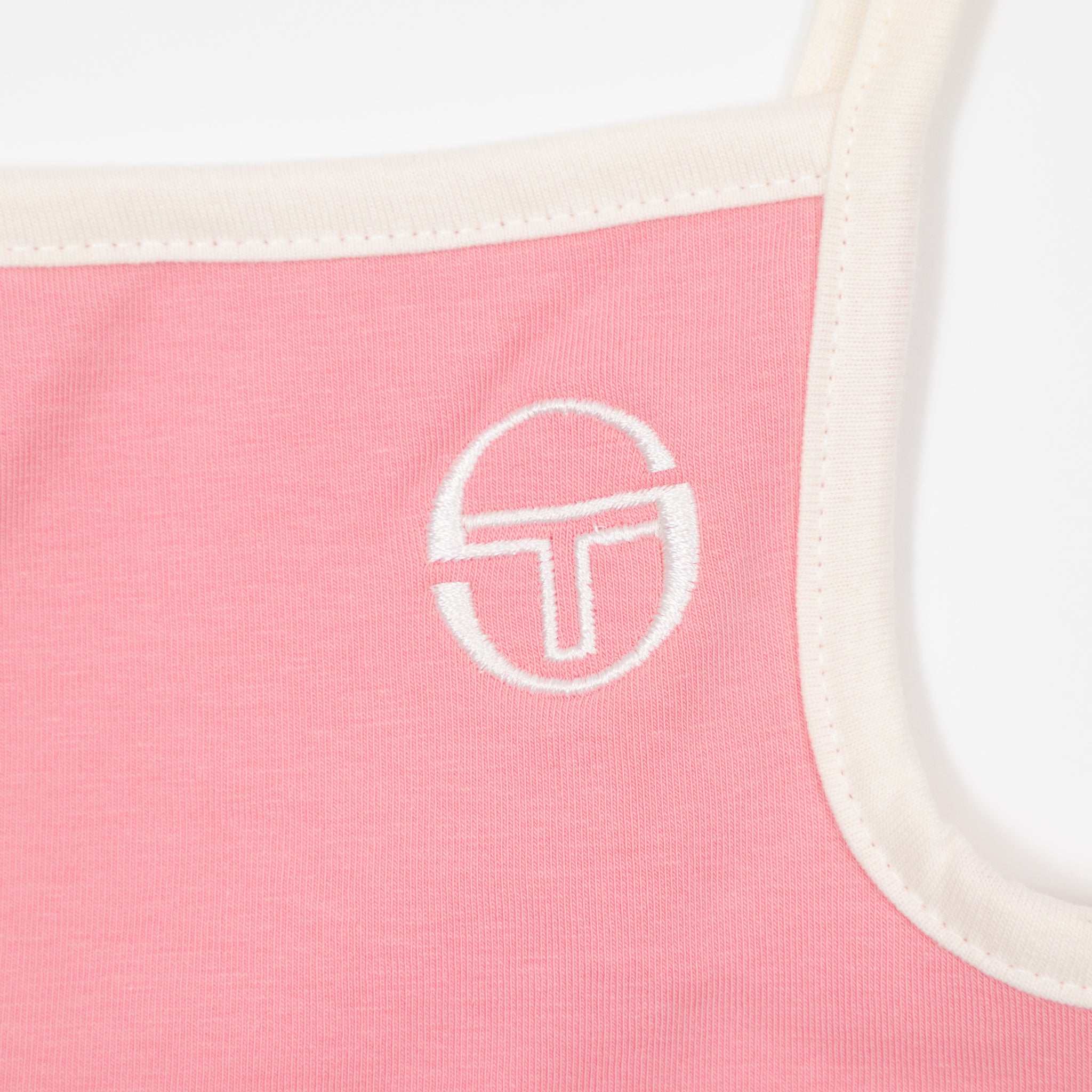 Womens SERGIO TACCHINI Flora Cropped Cami Top in Pink