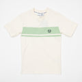 Womens SERGIO TACCHINI Miss Masters T-Shirt in Cream & Green