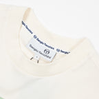 Womens SERGIO TACCHINI Miss Masters T-Shirt in Cream & Green