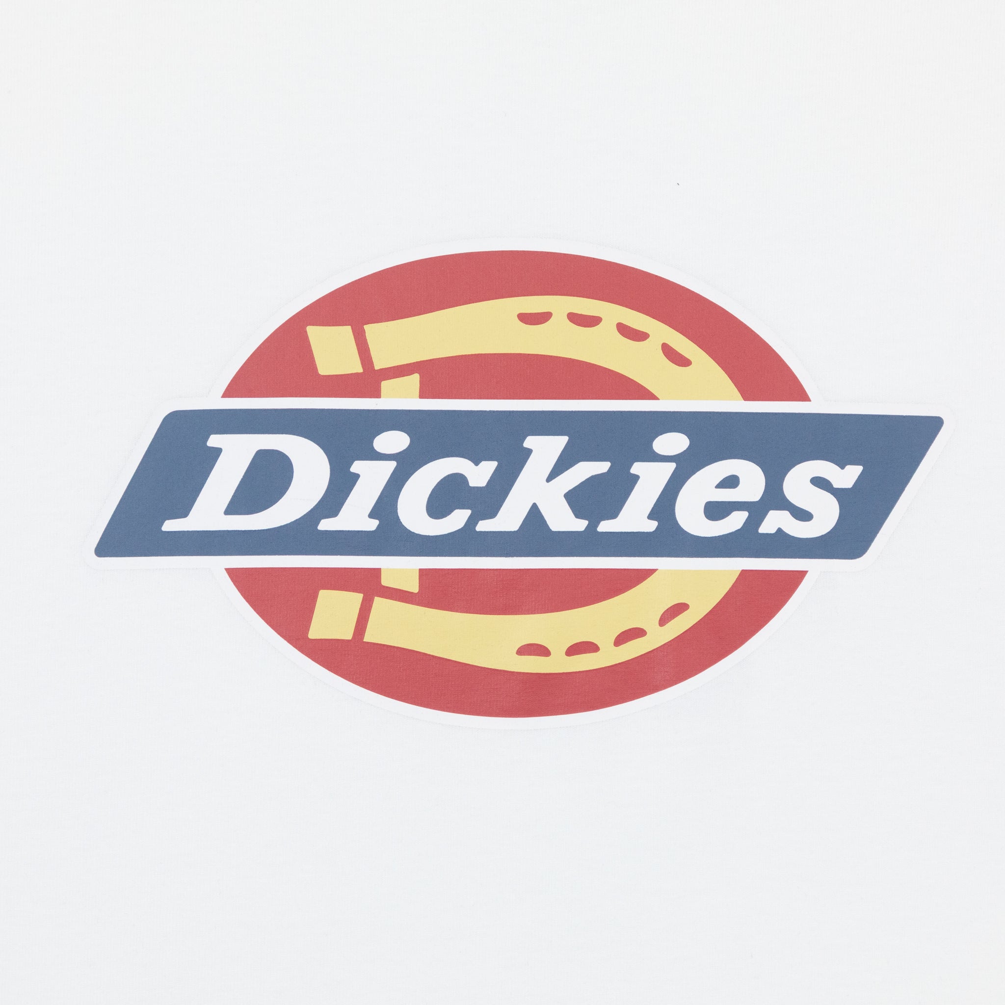 Womens DICKIES Icon Midweight T-Shirt in WHITE