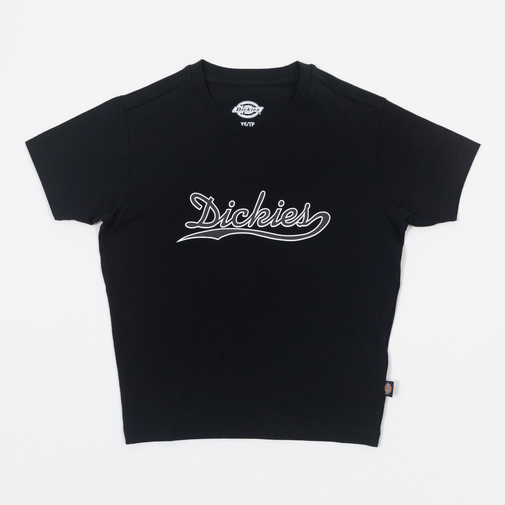 Womens DICKIES Loose Wave Lightweight T-Shirt in BLACK