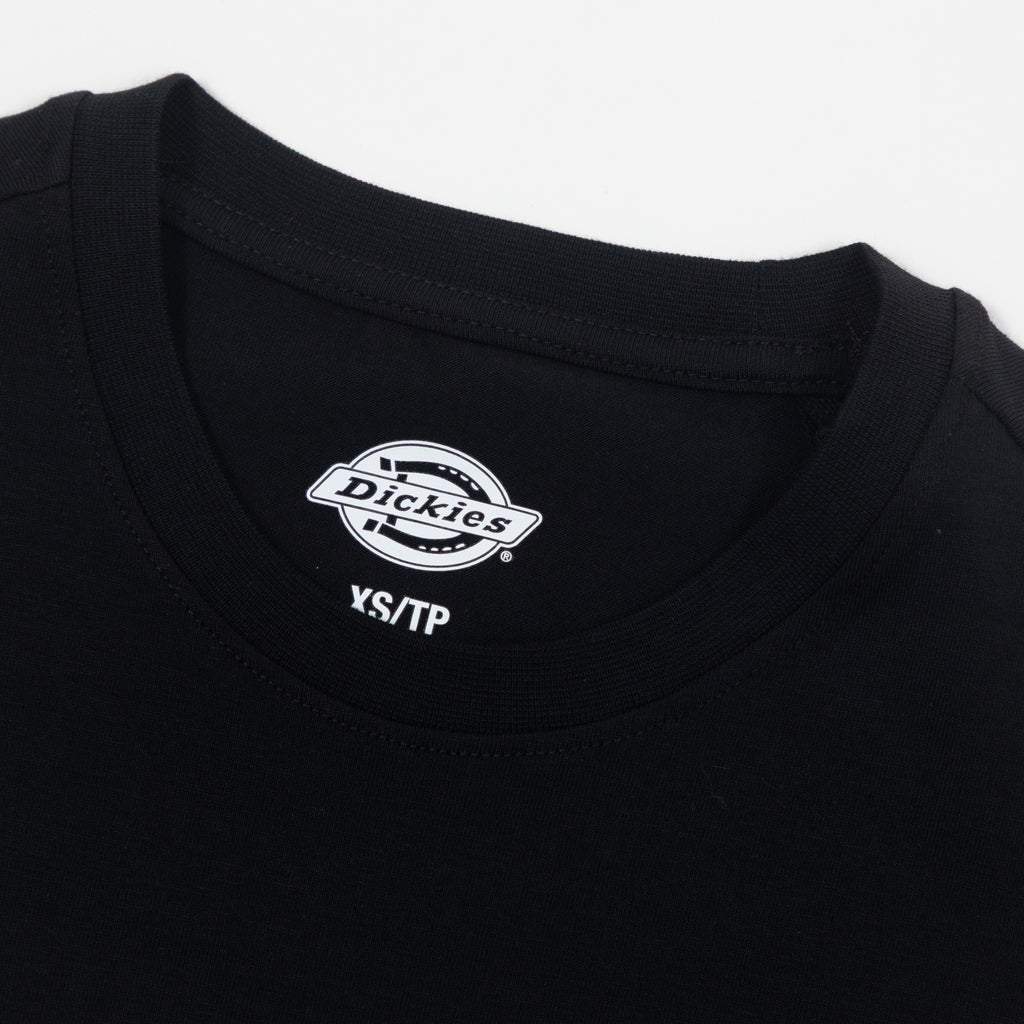 Womens DICKIES Loose Wave Lightweight T-Shirt in BLACK