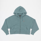 Womens DICKIES Oakport Zip Hoodie in STORMY SEA