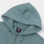 Womens DICKIES Oakport Zip Hoodie in STORMY SEA