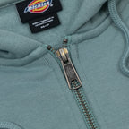 Womens DICKIES Oakport Zip Hoodie in STORMY SEA