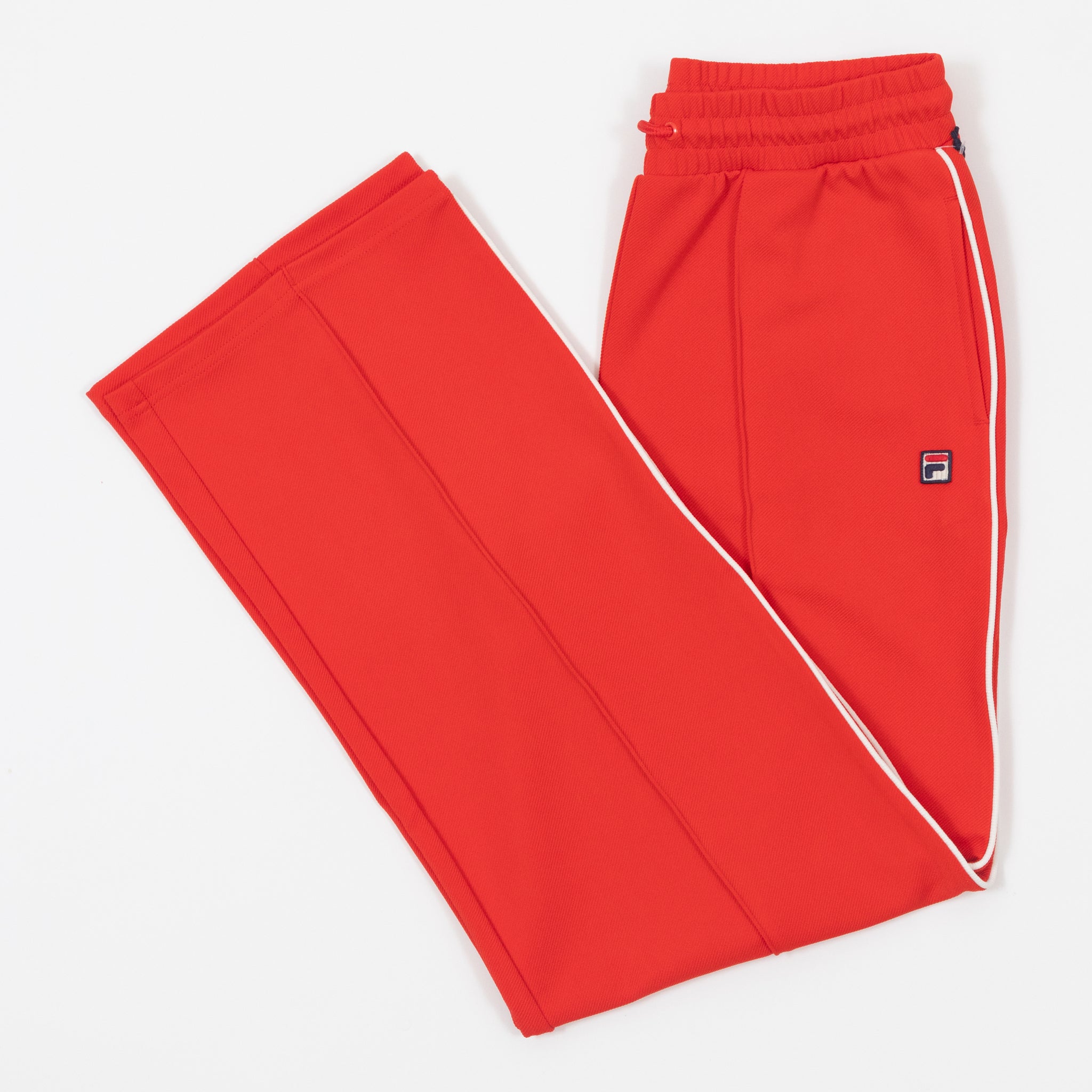 Womens FILA Marina Track Bottoms in RED
