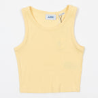 Womens JJXX Ribbed Vest Top in YELLOW