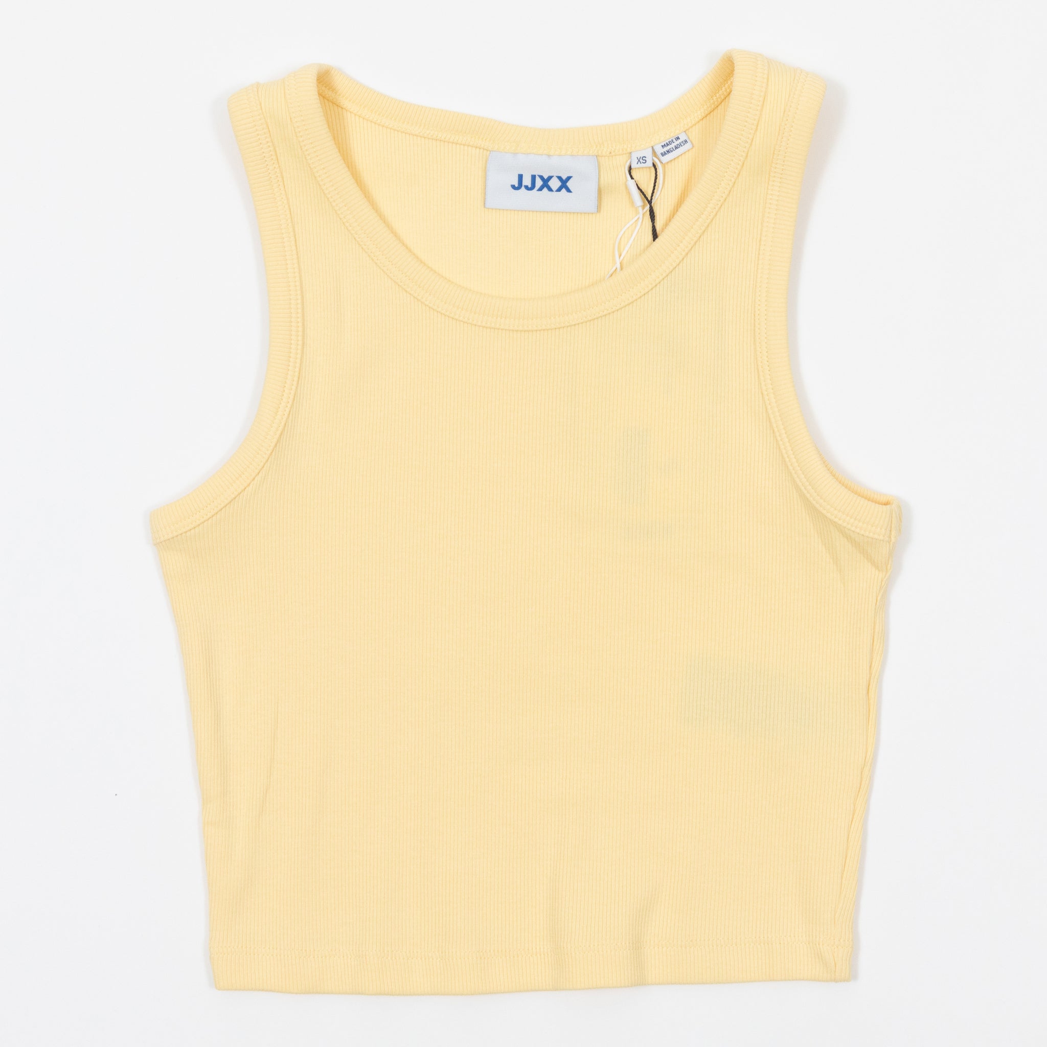 Womens JJXX Ribbed Vest Top in YELLOW