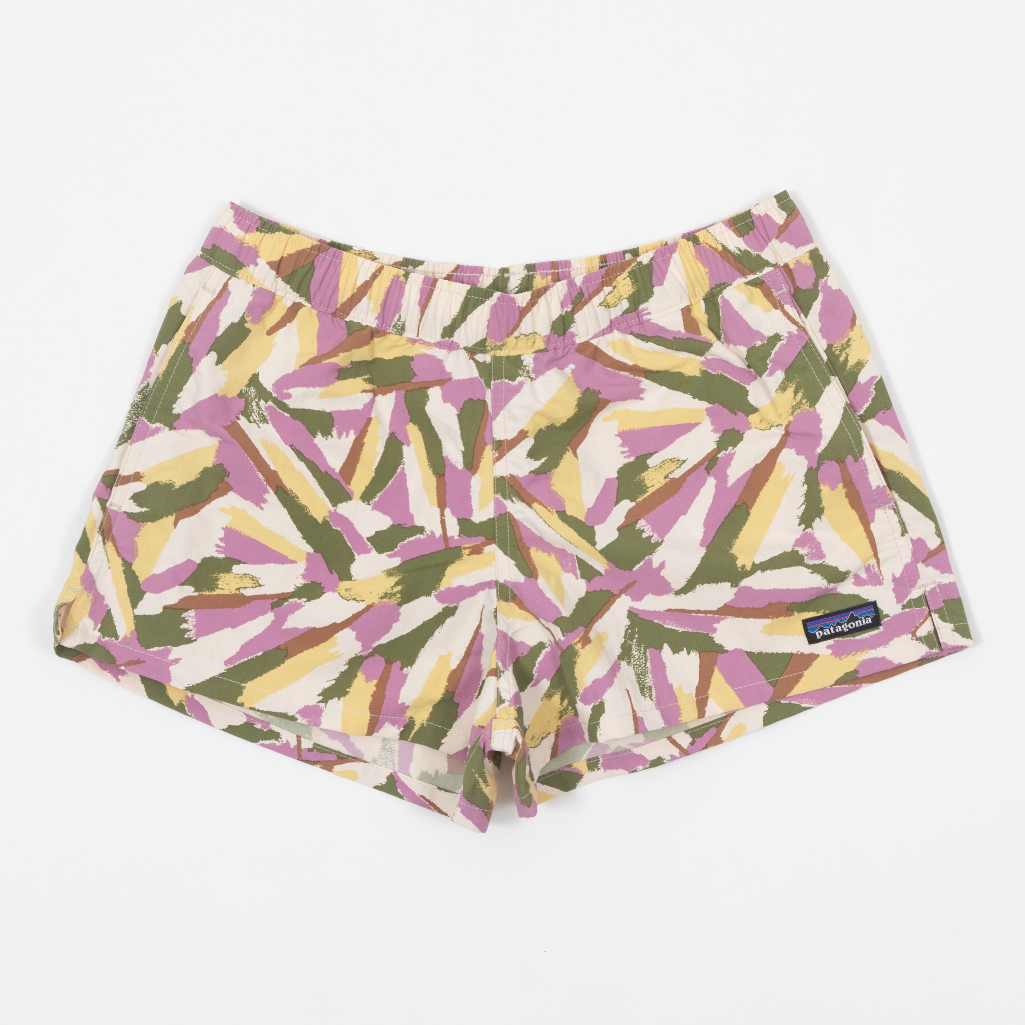Womens PATAGONIA Barely Baggies 2 1/2 Inch Shorts in NATURAL