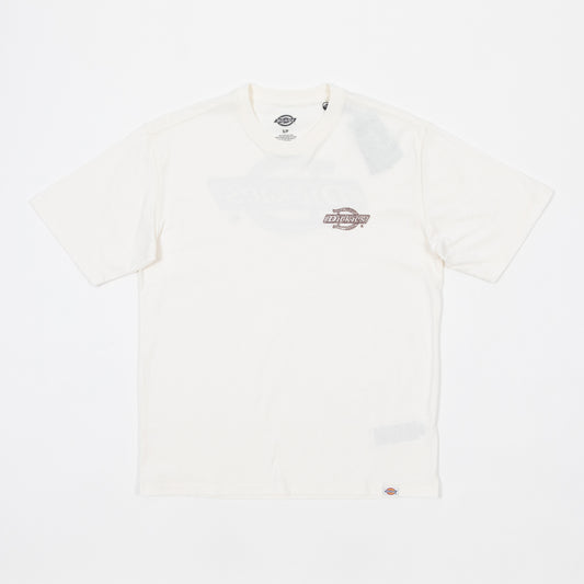 DICKIES Wood Logo T-Shirt in CREAM