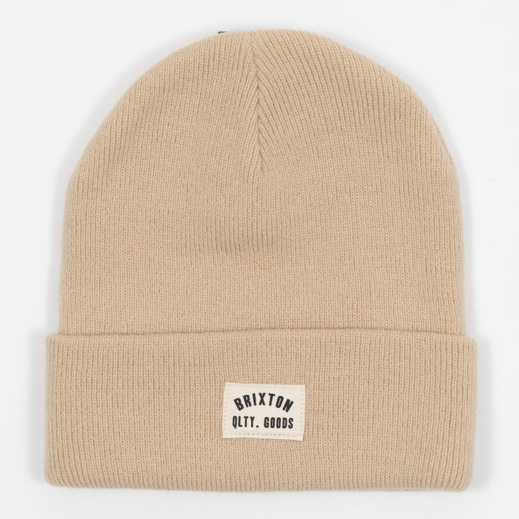 BRIXTON Woodburn Beanie in CREAM