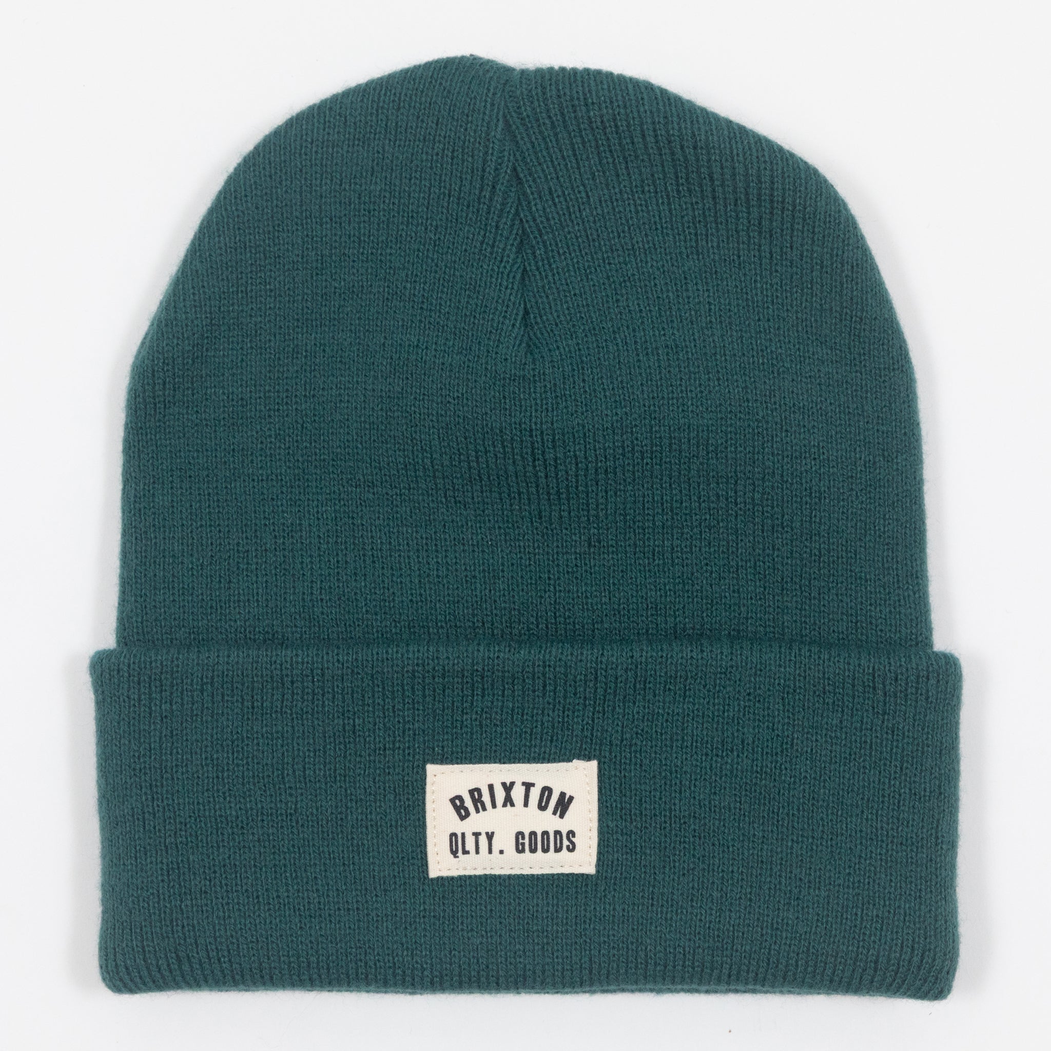 BRIXTON Woodburn Watch Cap Beanie in NIGHT SAGE