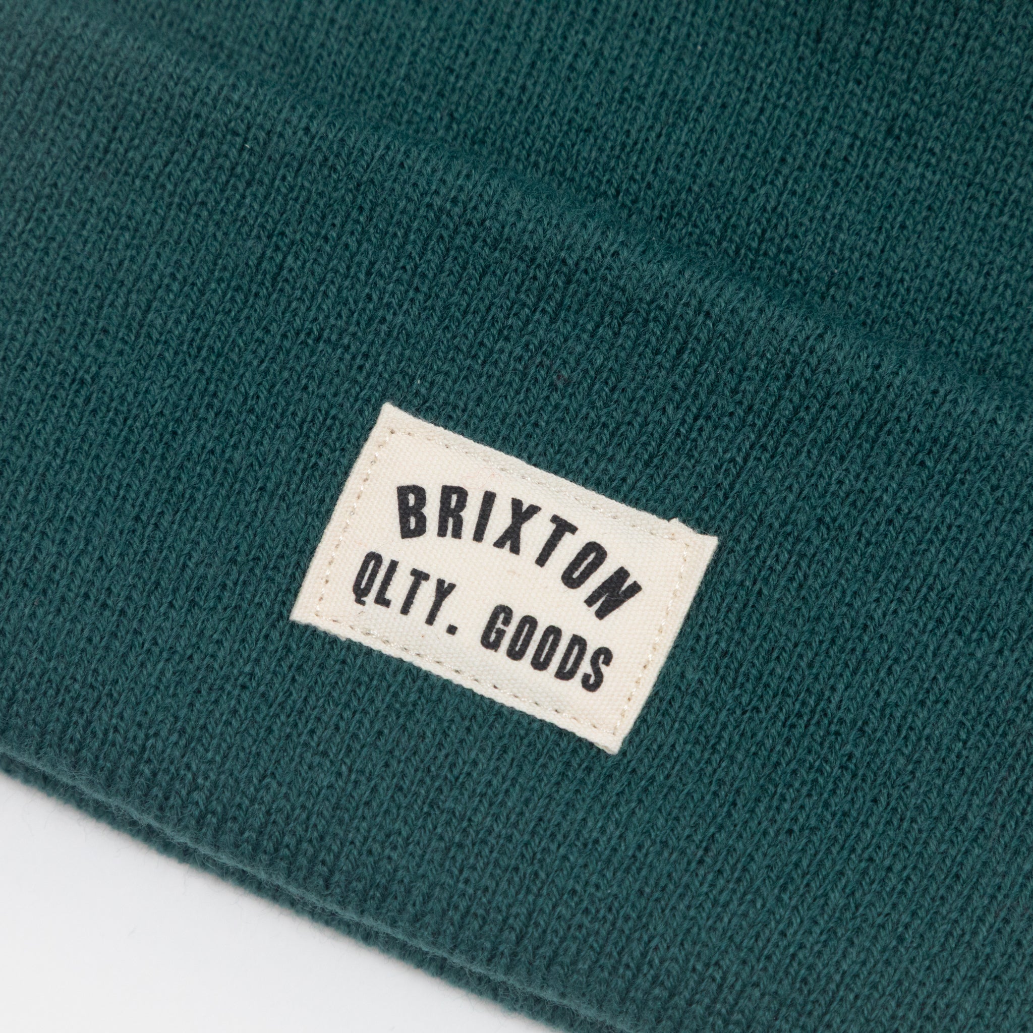BRIXTON Woodburn Watch Cap Beanie in NIGHT SAGE