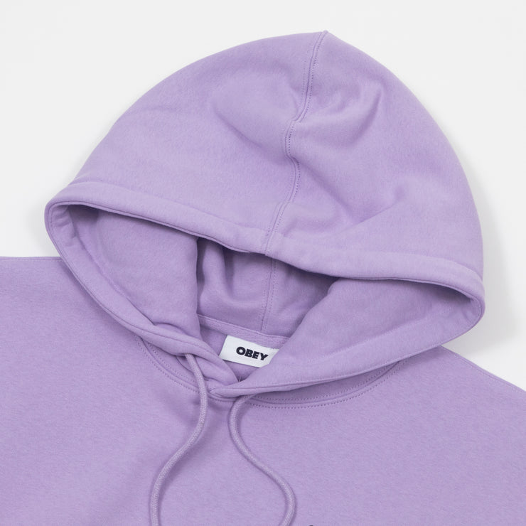 OBEY Worldwide Cities Hoodie in PURPLE